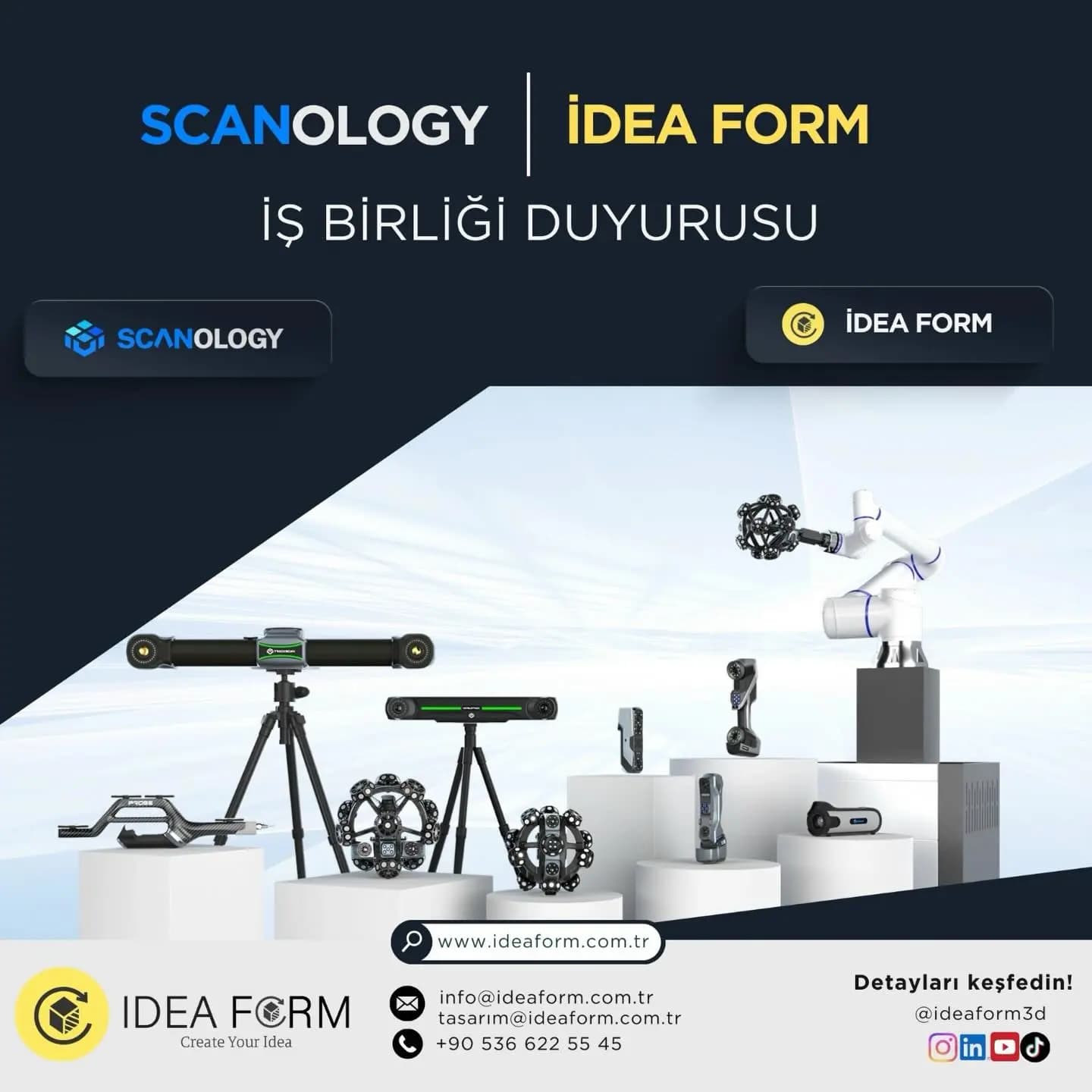 SCANOLOGY ile İş Birliği Duyurusu